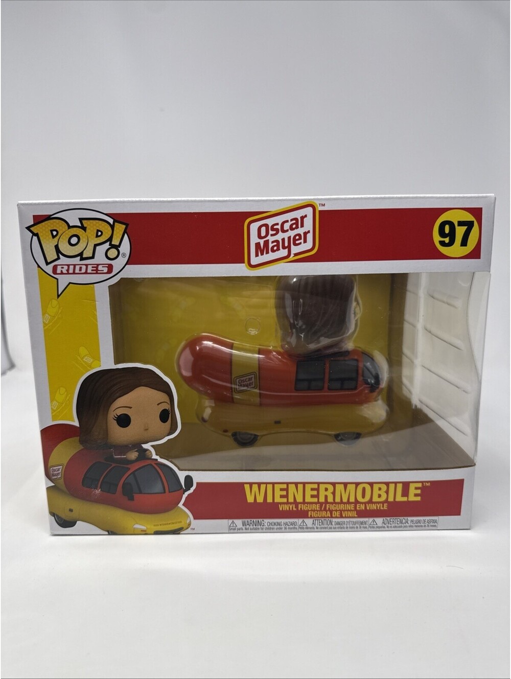 Funko Pop Rides Ad Icons #97 Oscar Mayer Wienermobile Brand New In Box
